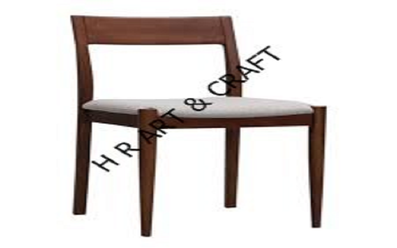 Wooden Furniture - Dining Chair - Modern Walnut Finish Chair