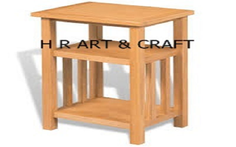 Wooden Furniture - Bedsides - Wooden Storage Bed Side Table